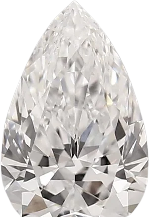 1.01 Carat D vs1 Pear Lab Diamond