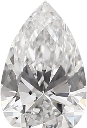 1.02 Carat D vs1 Pear Lab Diamond