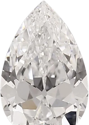 1.04 Carat D vvs2 PEAR OLD MINER Lab Diamond