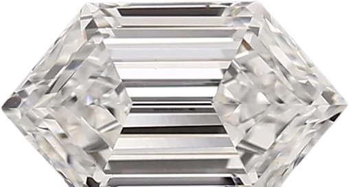 1.05 Carat D vs1 HEXAGON Lab Diamond