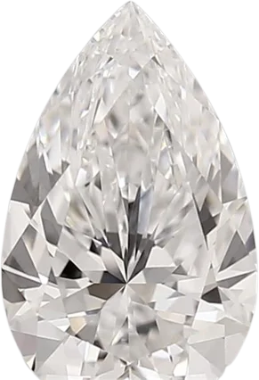 1.28 Carat D vvs2 Pear Lab Diamond