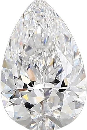 1.34 Carat D vvs2 Pear Lab Diamond