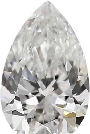 1.34 Carat E vs1 Pear Lab Diamond