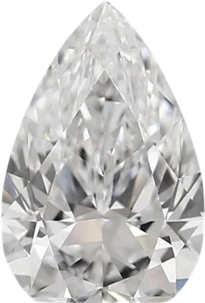 1.36 Carat D vvs2 Pear Lab Diamond