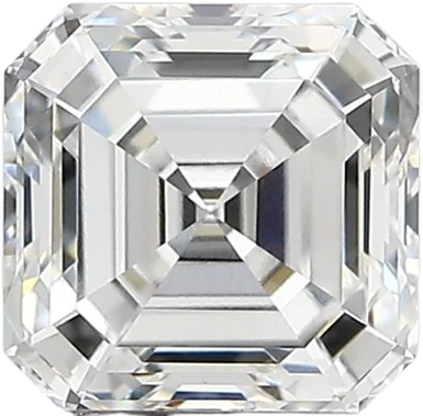 1.44 Carat E VVS2 Asscher Lab Diamond