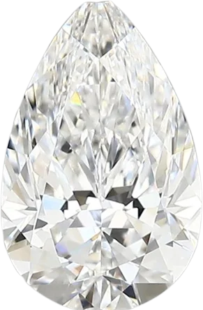 1.52 Carat D vvs2 Pear Lab Diamond