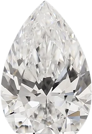 1.53 Carat D vvs2 Pear Lab Diamond