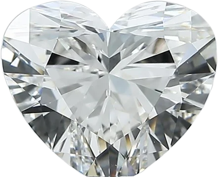 1.55 Carat F VVS2 Heart Lab Diamond