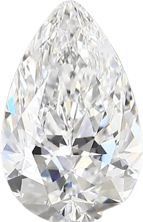 1.55 Carat D vs1 Pear Lab Diamond