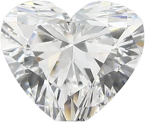 1.56 Carat D VVS2 Heart Lab Diamond