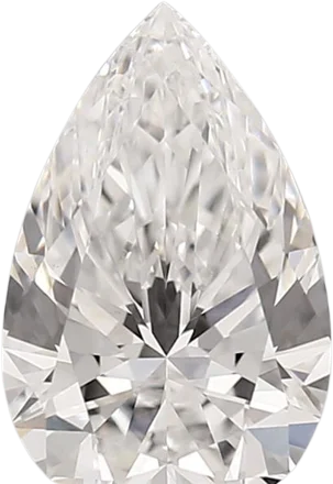 1.57 Carat D vvs2 Pear Lab Diamond