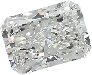 1.57 Carat D VVS2 Radiant Lab Diamond