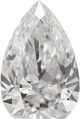 1.65 Carat D vs1 Pear Lab Diamond