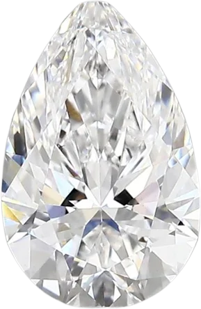 1.66 Carat D vs1 Pear Lab Diamond