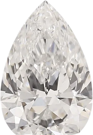 1.67 Carat D vvs2 Pear Lab Diamond