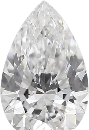 1.67 Carat D vvs2 Pear Lab Diamond