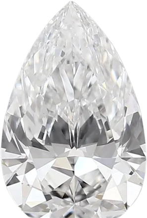 1.77 Carat D vs1 Pear Lab Diamond