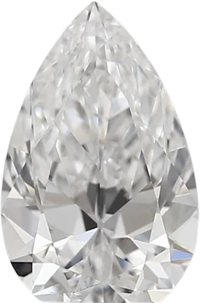 1.8 Carat D vvs2 PEAR OLD MINER Lab Diamond