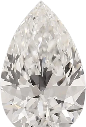 1.84 Carat F vvs2 PEAR OLD MINER Lab Diamond