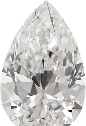 1.86 Carat E vvs2 PEAR OLD MINER Lab Diamond