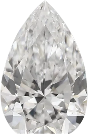 1.87 Carat D vvs2 Pear Lab Diamond