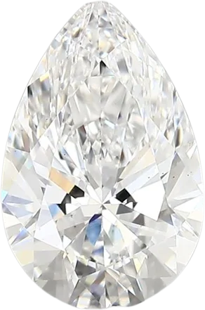 2 Carat D vs1 Pear Lab Diamond