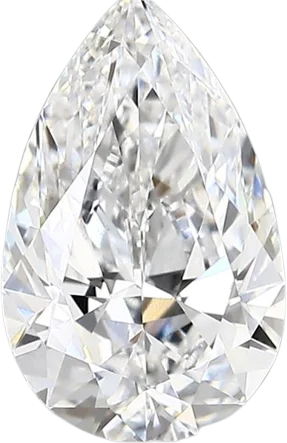 2.02 Carat D vvs2 Pear Lab Diamond