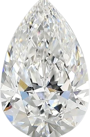 2.07 Carat D vvs2 Pear Lab Diamond