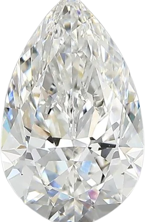 2.07 Carat E vvs2 Pear Lab Diamond