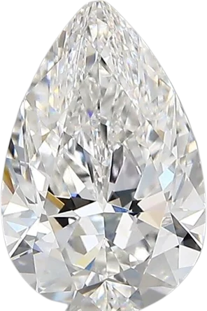 2.09 Carat E vvs2 Pear Lab Diamond