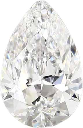 2.12 Carat D vvs2 Pear Lab Diamond