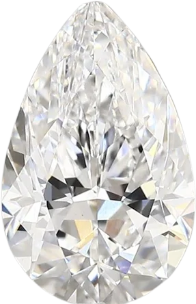 2.12 Carat D vvs2 Pear Lab Diamond