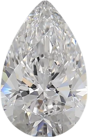 2.14 Carat D IF Pear Lab Diamond