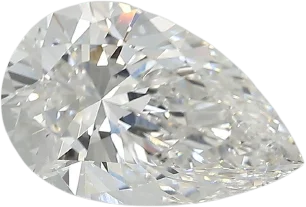 2.17 Carat D VVS2 Pear Lab Diamond