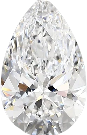 2.47 Carat D vvs2 Pear Lab Diamond