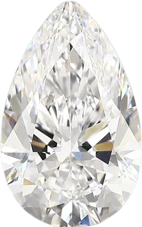 2.49 Carat D vvs2 Pear Lab Diamond