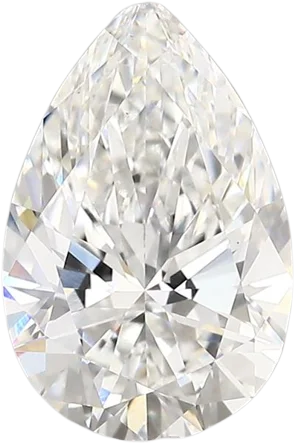 2.53 Carat F vvs2 Pear Lab Diamond