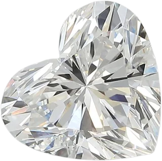 2.54 Carat E VVS2 Heart Lab Diamond