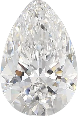 2.81 Carat D vs1 Pear Lab Diamond