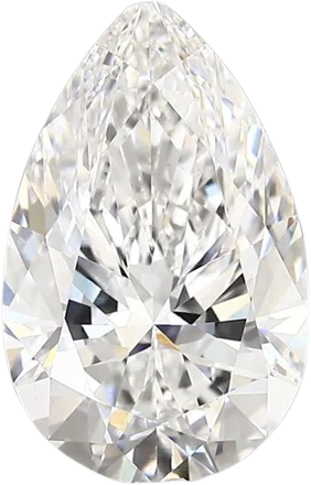 2.81 Carat D vvs2 Pear Lab Diamond