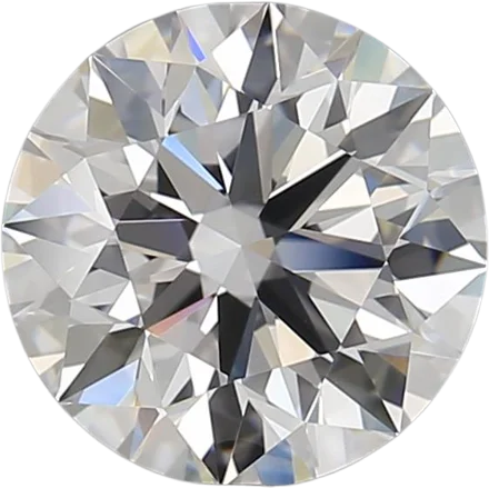 2.9 Carat D VVS2 Round Lab Diamond