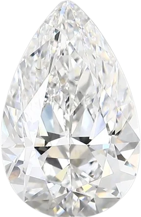 3.01 Carat E vs2 Pear Lab Diamond