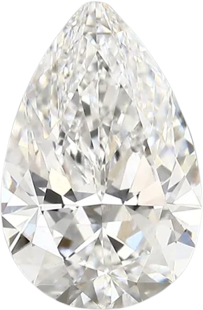 3.05 Carat E vs1 Pear Lab Diamond