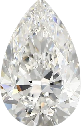 3.05 Carat E vvs2 Pear Lab Diamond