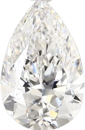 3.06 Carat D vvs2 Pear Lab Diamond