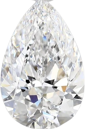 3.11 Carat D vs1 Pear Lab Diamond