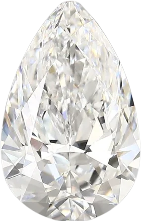 3.23 Carat E vvs2 Pear Lab Diamond