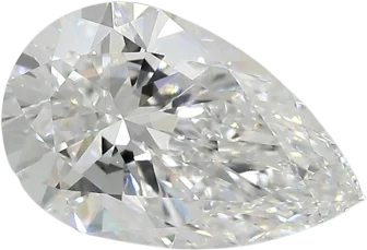 3.25 Carat E VVS2 Pear Lab Diamond