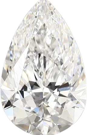 3.39 Carat E vvs2 Pear Lab Diamond