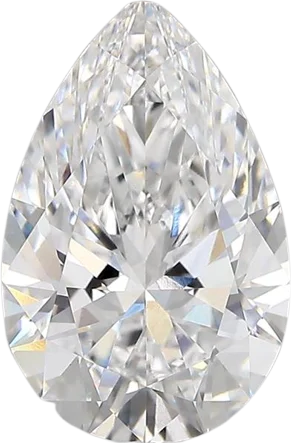 3.43 Carat D vvs2 Pear Lab Diamond